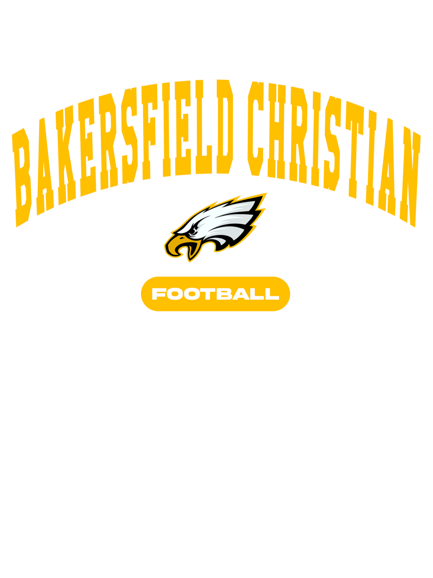 Bakersfield Christian Football Unisex T-Shirt