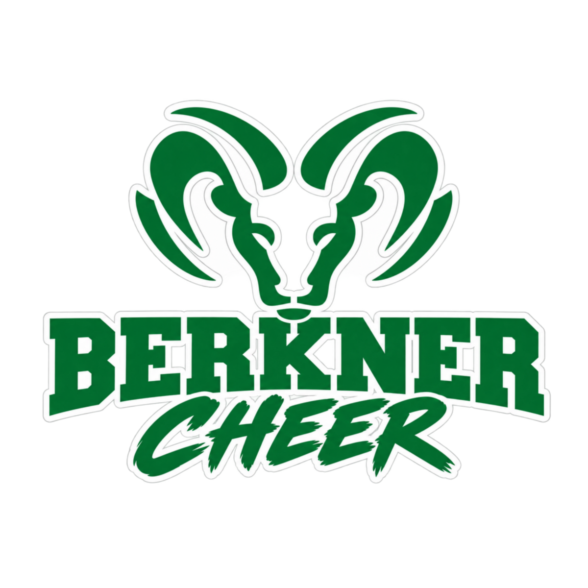 Berkner Cheer - Women's Cropped Hoodie