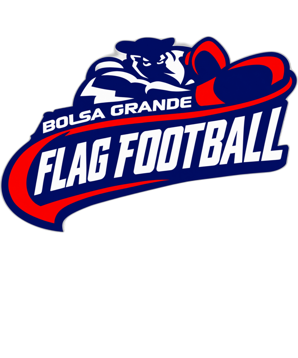 Bolsa Grande Flag Football Women's Relaxed T-Shirt