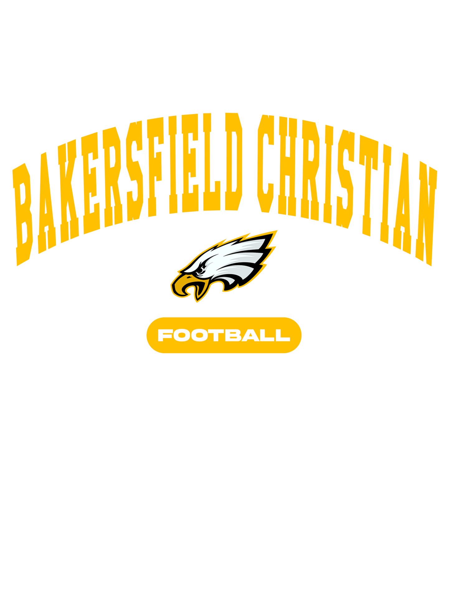 Bakersfield Christian Football Unisex Long Sleeve Tee