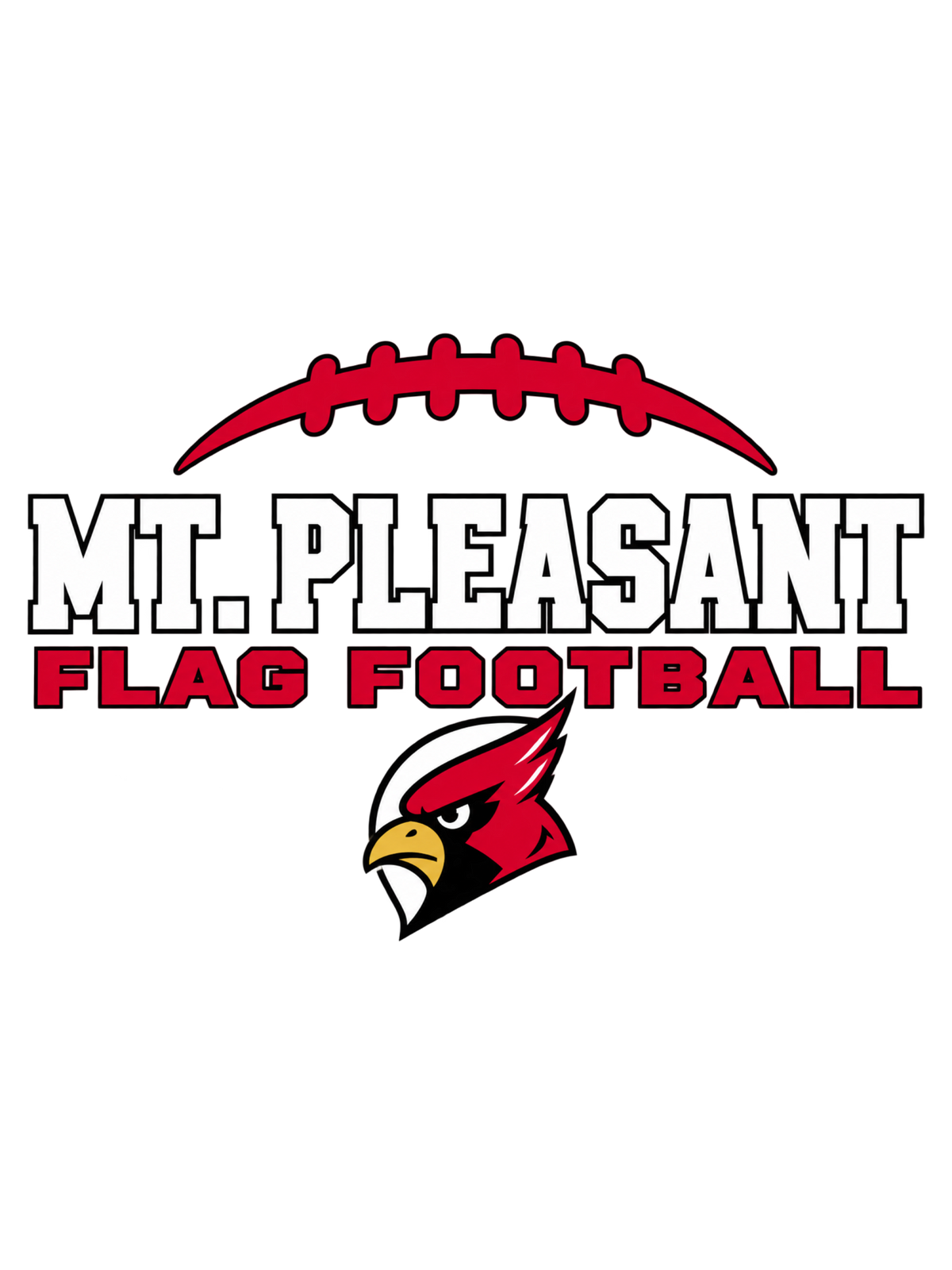 Mt. Pleasant Flag Football - Unisex Crew Neck Sweatshirt