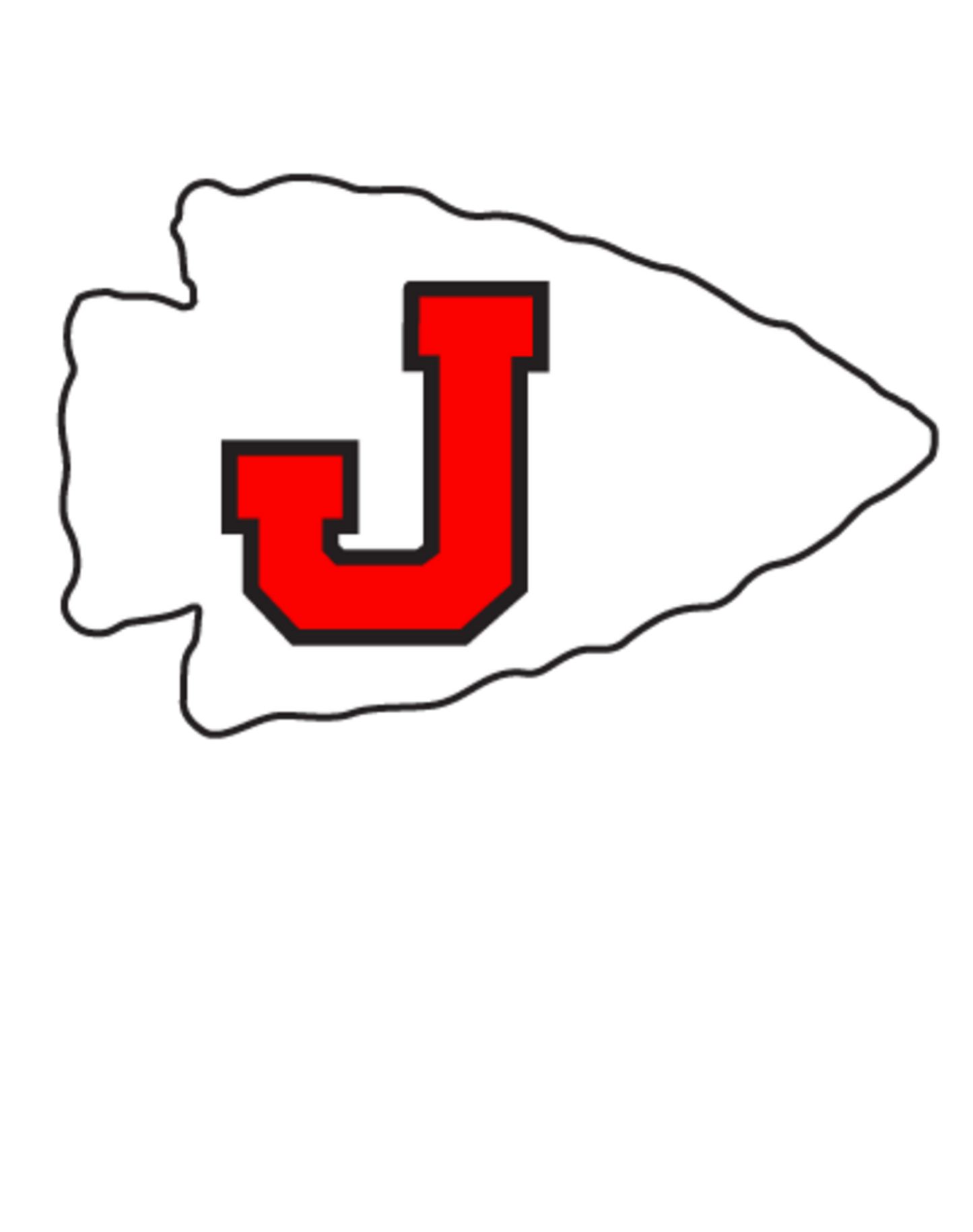 Jennings High School Unisex Performance Crew Neck T-Shirt