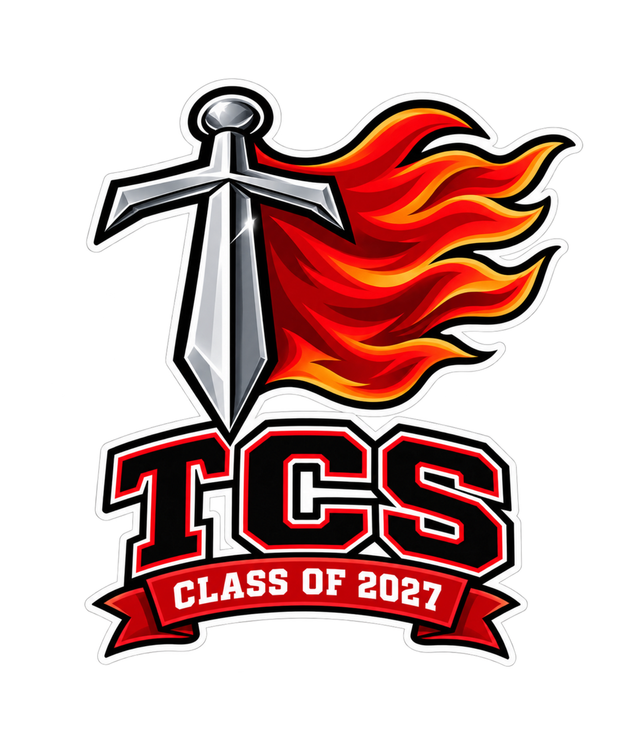 TCS Seniors - Youth Crew Neck Sweatshirt