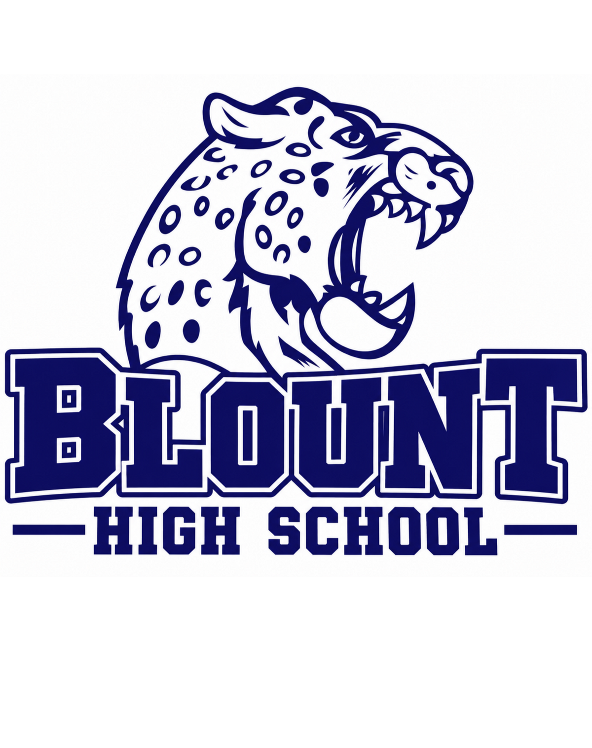 Blount High School - Unisex Performance Crew Neck T-Shirt