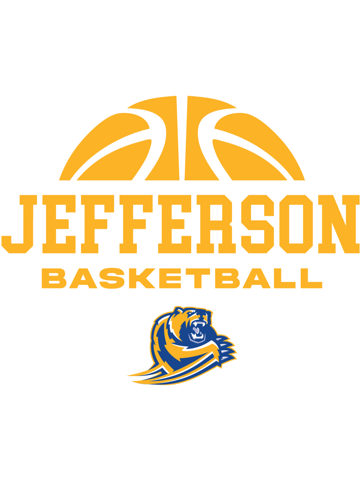 Jefferson Basketball Unisex Crew Neck Sweatshirt