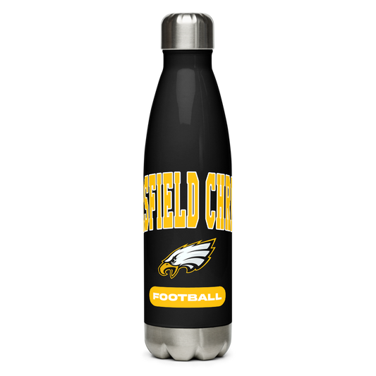 Bakersfield Christian Football Stainless Steel Water Bottle
