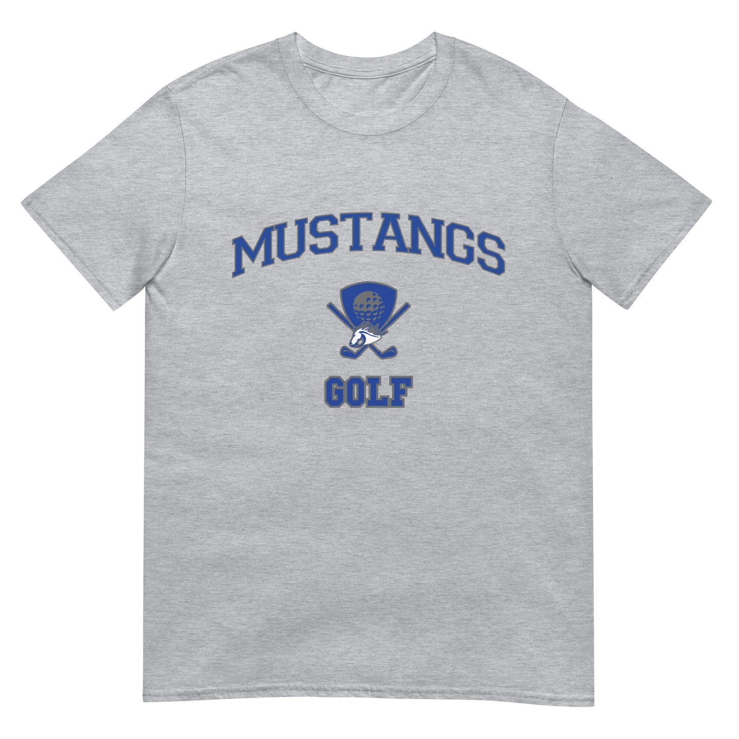 Mustang Golf Short-Sleeve Unisex T-Shirt