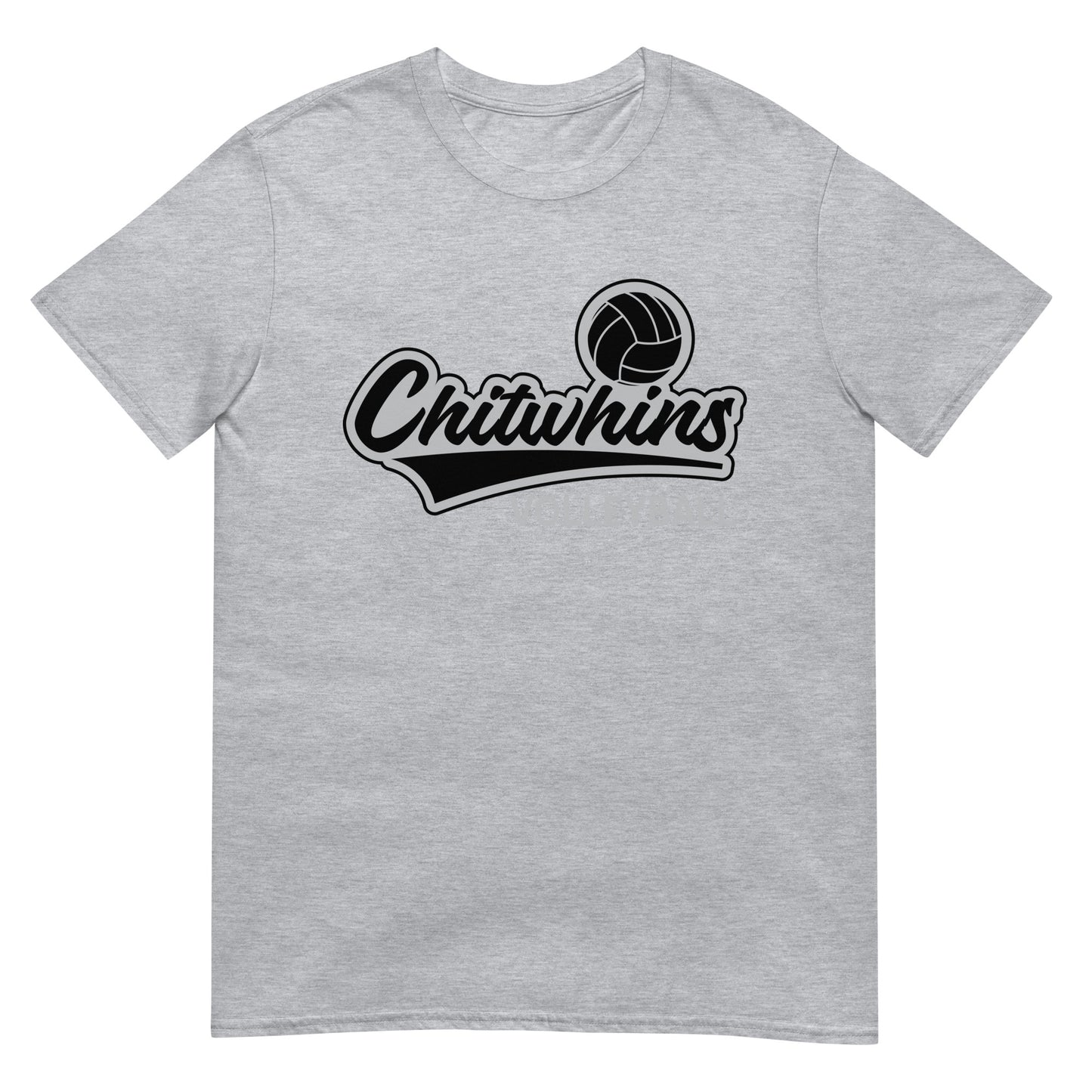Chitwins Middle s Volleyball Short-Sleeve Unisex T-Shirt