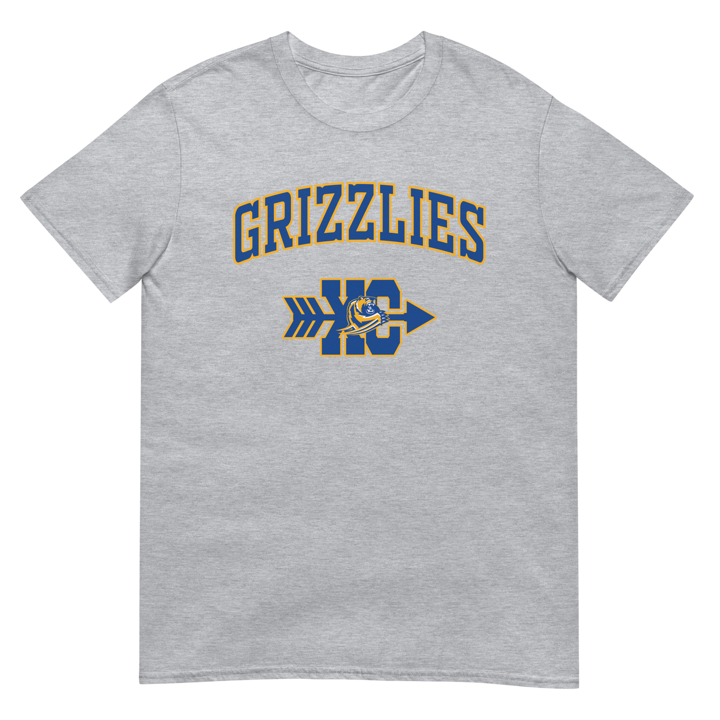 Grizzlies Cross Country Short-Sleeve Unisex T-Shirt