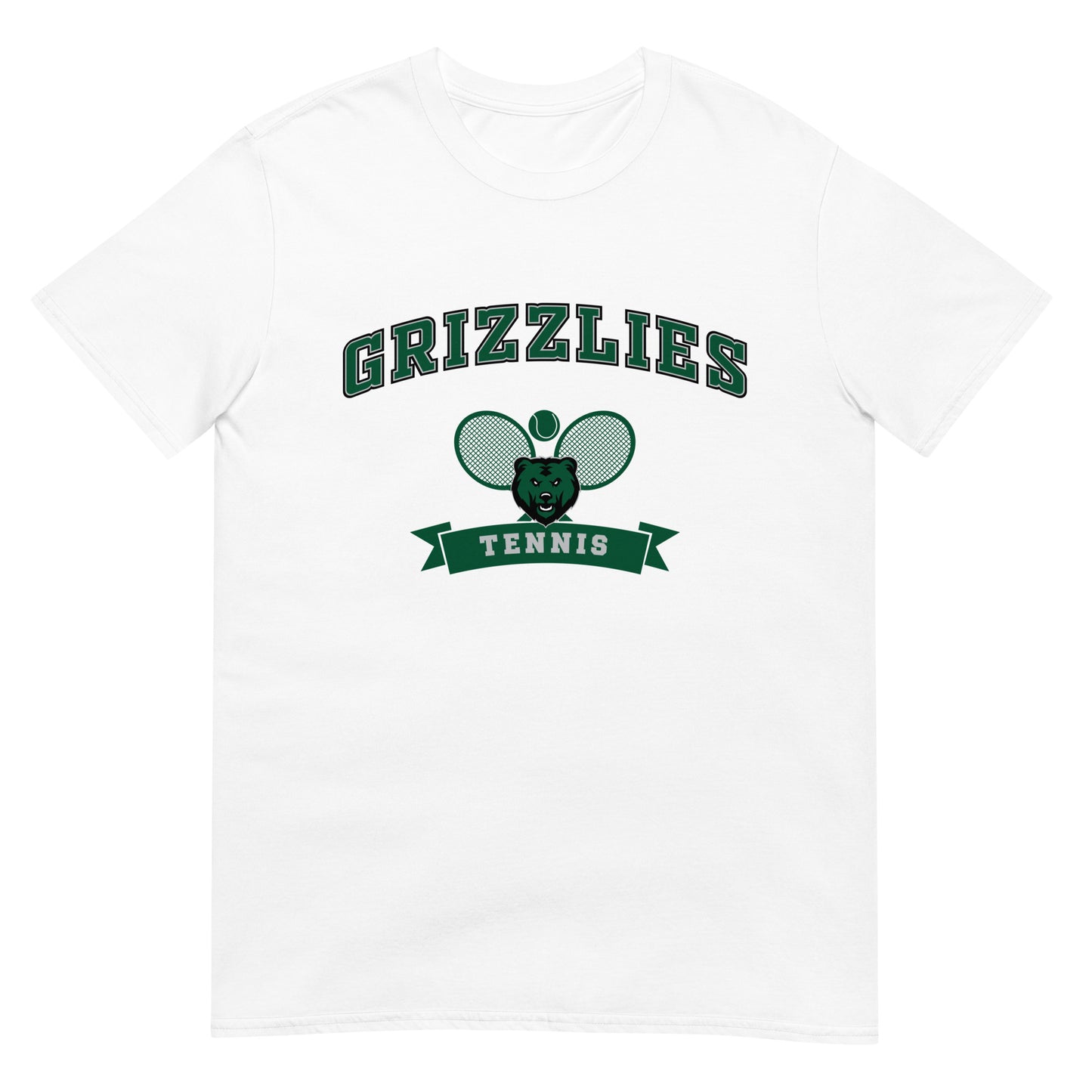 Grizzlies Tennis Short-Sleeve Unisex T-Shirt
