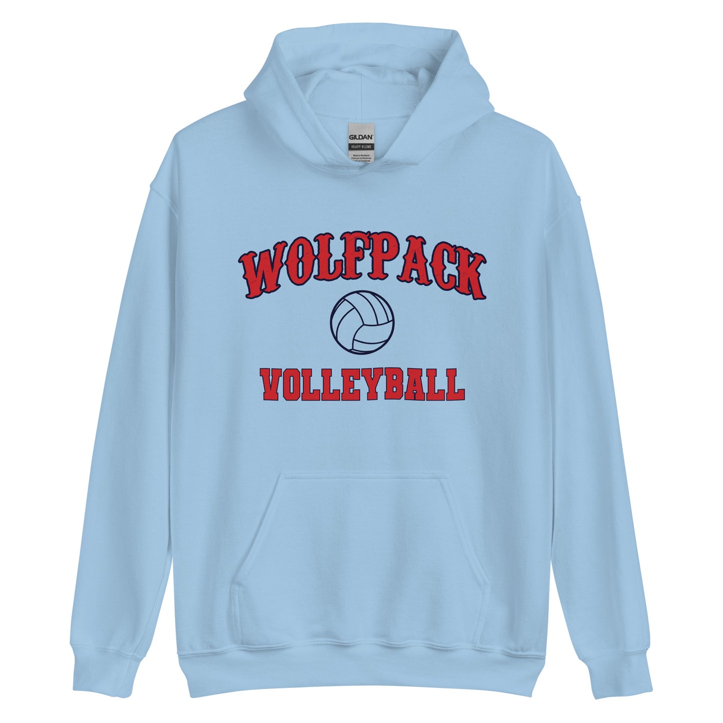 Wolfpack Volleyball Unisex Hoodie