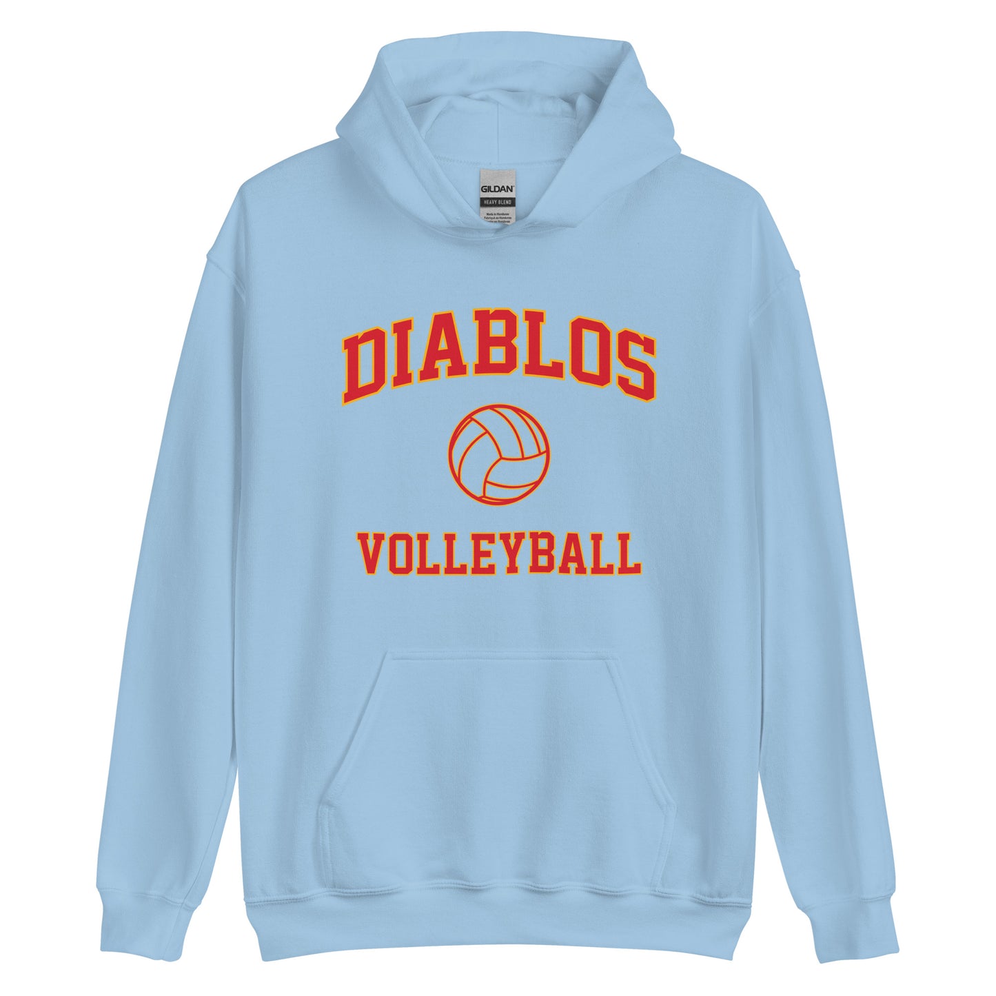 Diablos Volleyball Unisex Hoodie