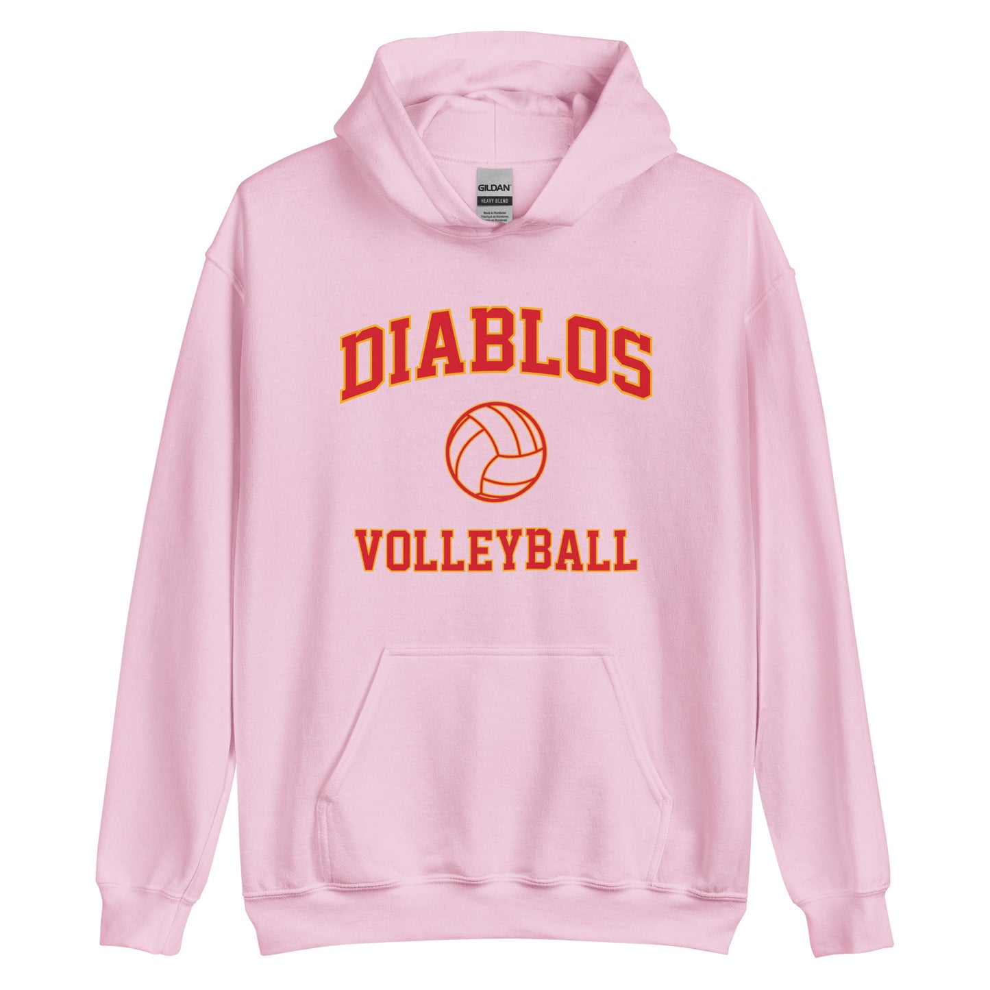 Diablos Volleyball Unisex Hoodie