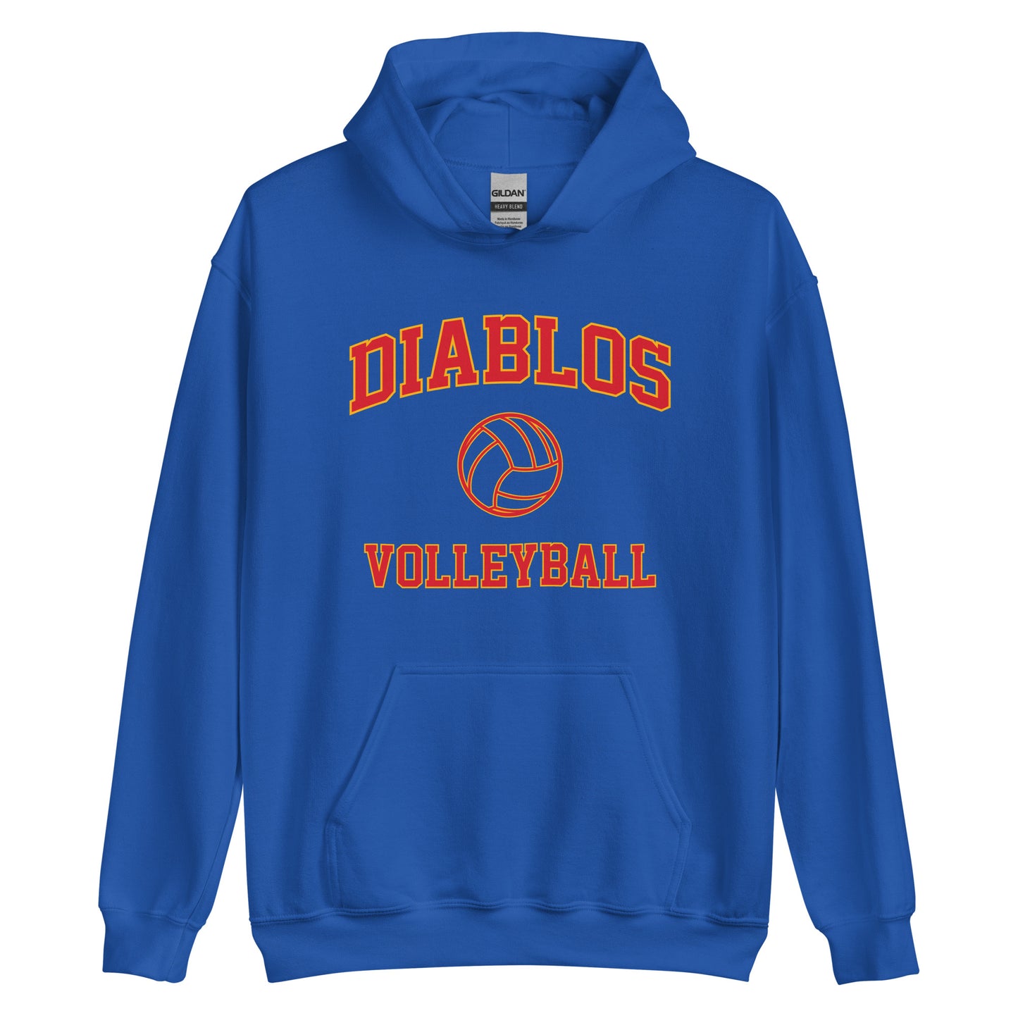 Diablos Volleyball Unisex Hoodie