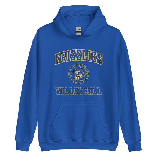 Grizzlies Volleyball Unisex Hoodie
