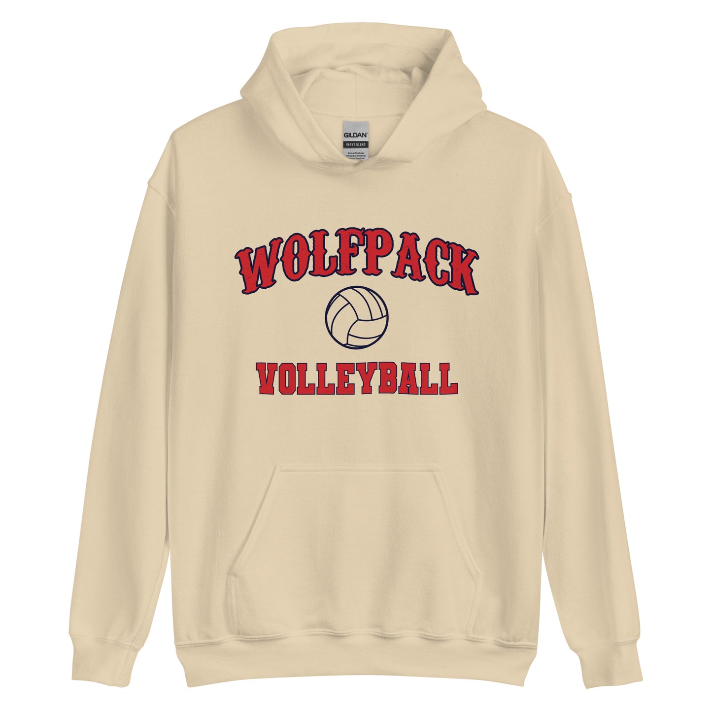 Wolfpack Volleyball Unisex Hoodie