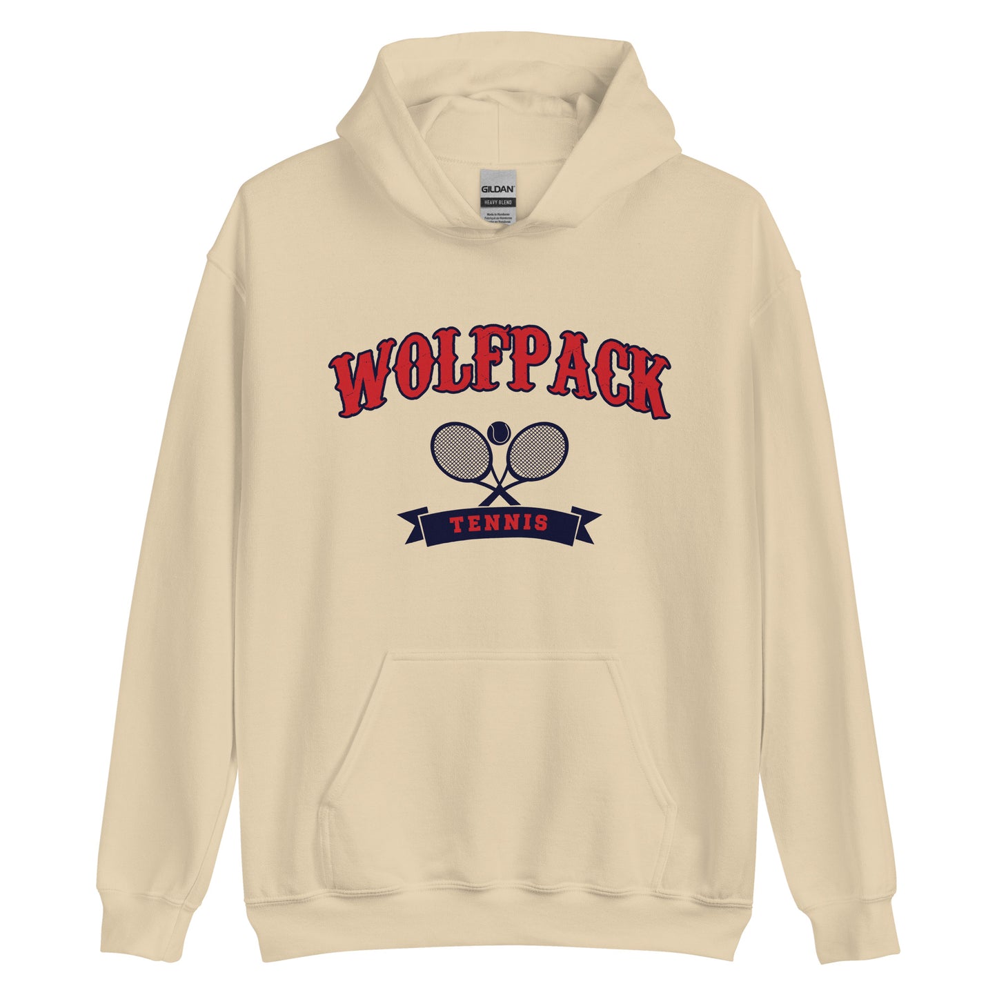 Wolfpack Tennis Unisex Hoodie