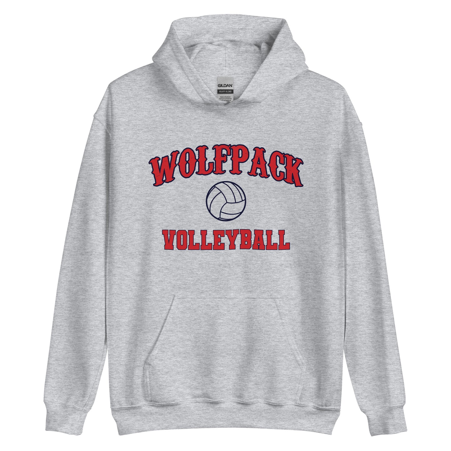 Wolfpack Volleyball Unisex Hoodie