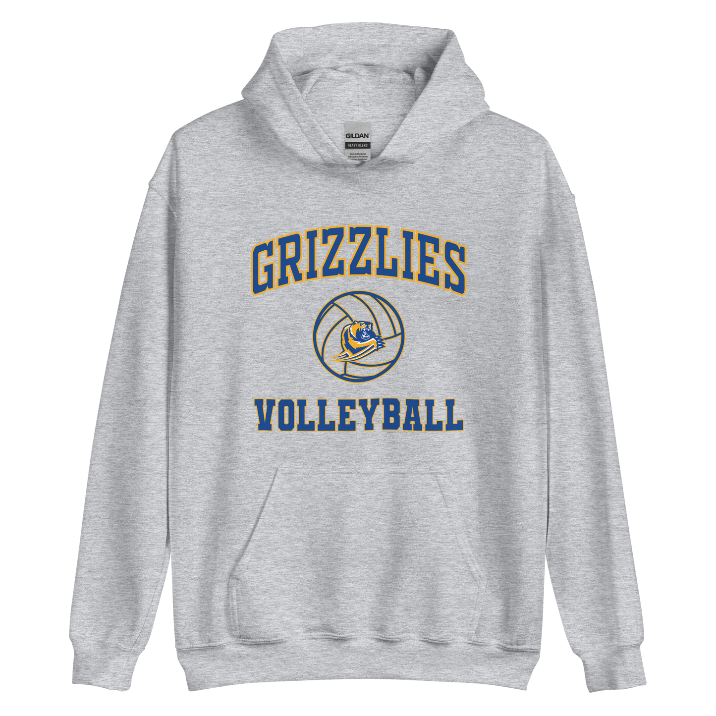 Grizzlies Volleyball Unisex Hoodie