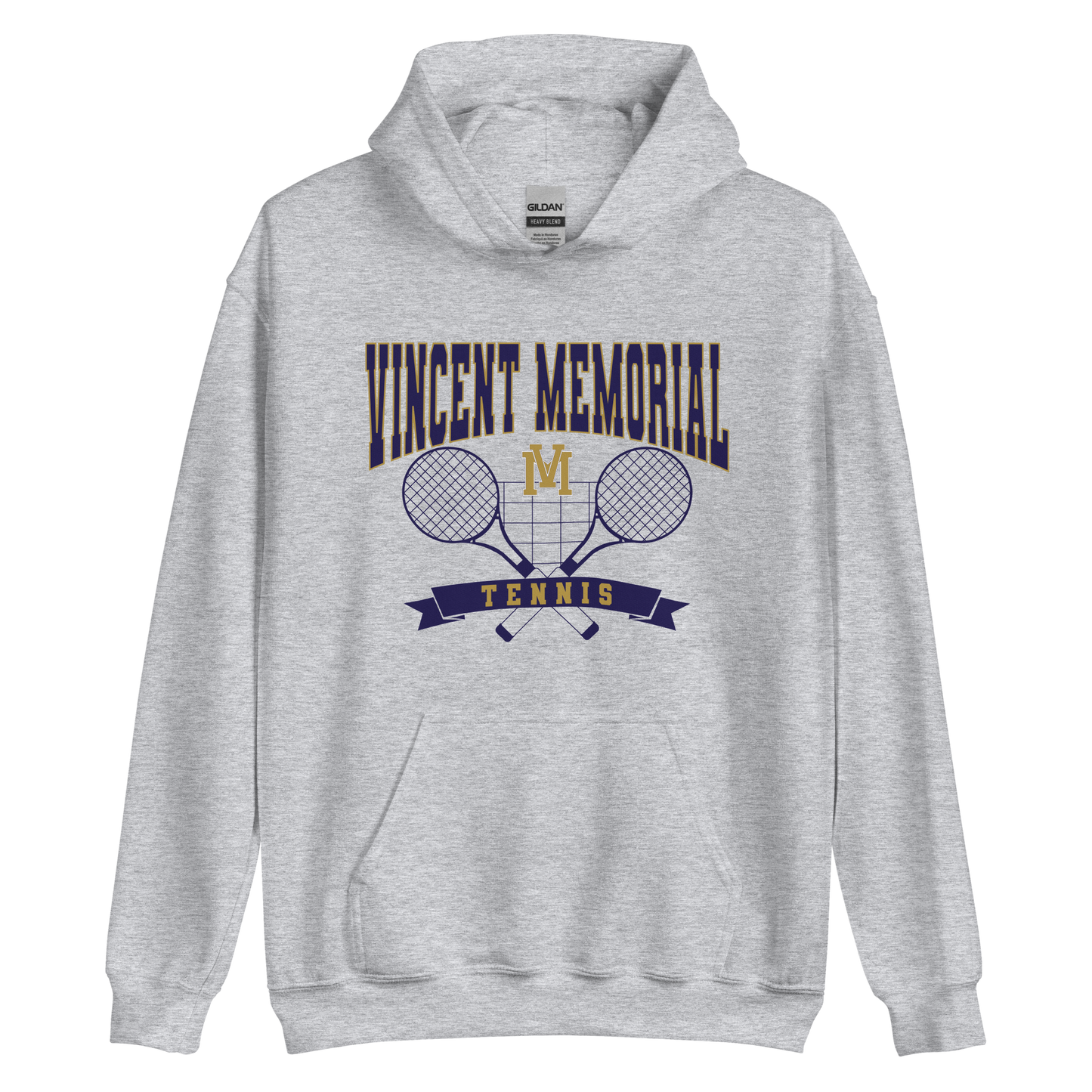 Vincent Memorial Tennis Unisex Hoodie