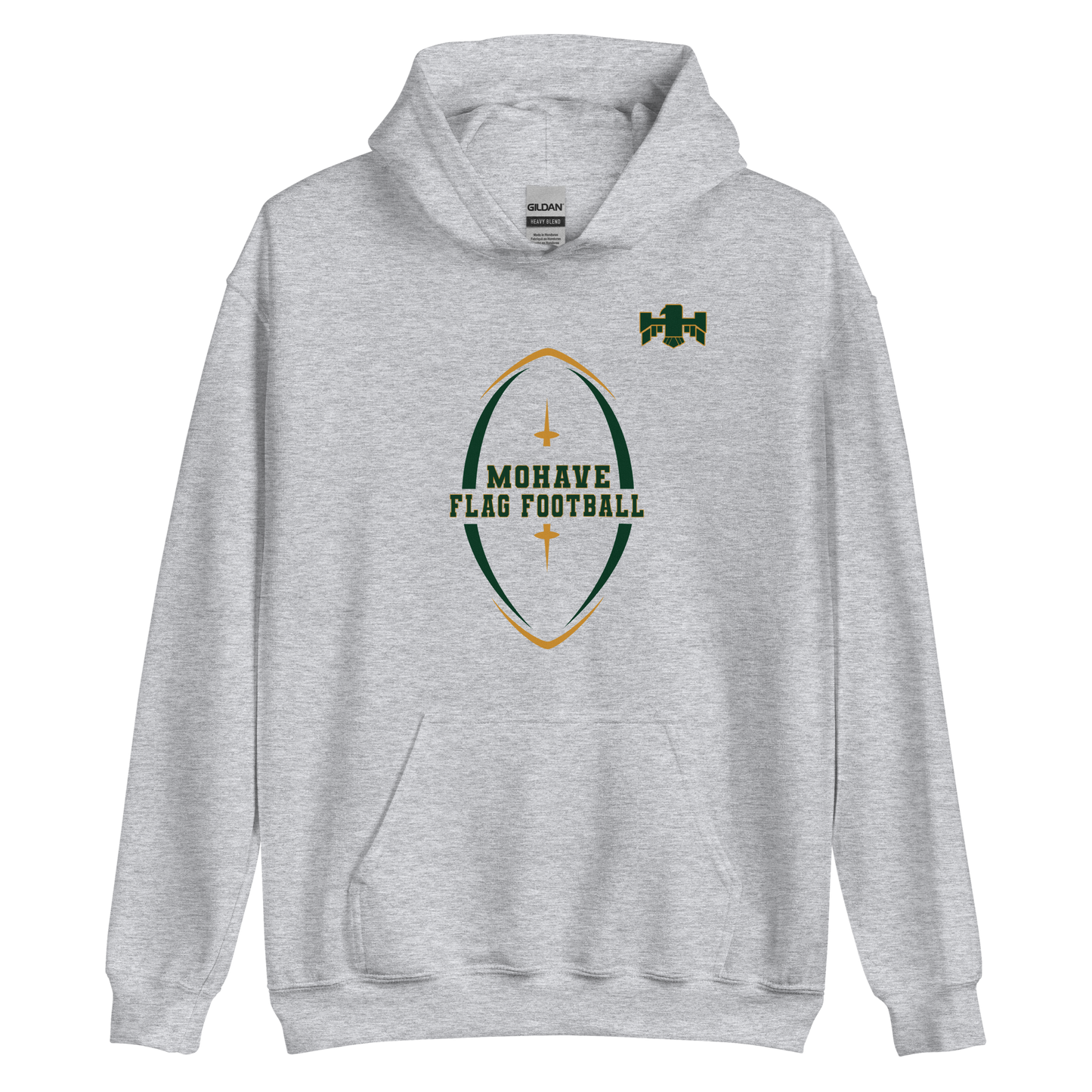 Mohave Flag Football Unisex Hoodie