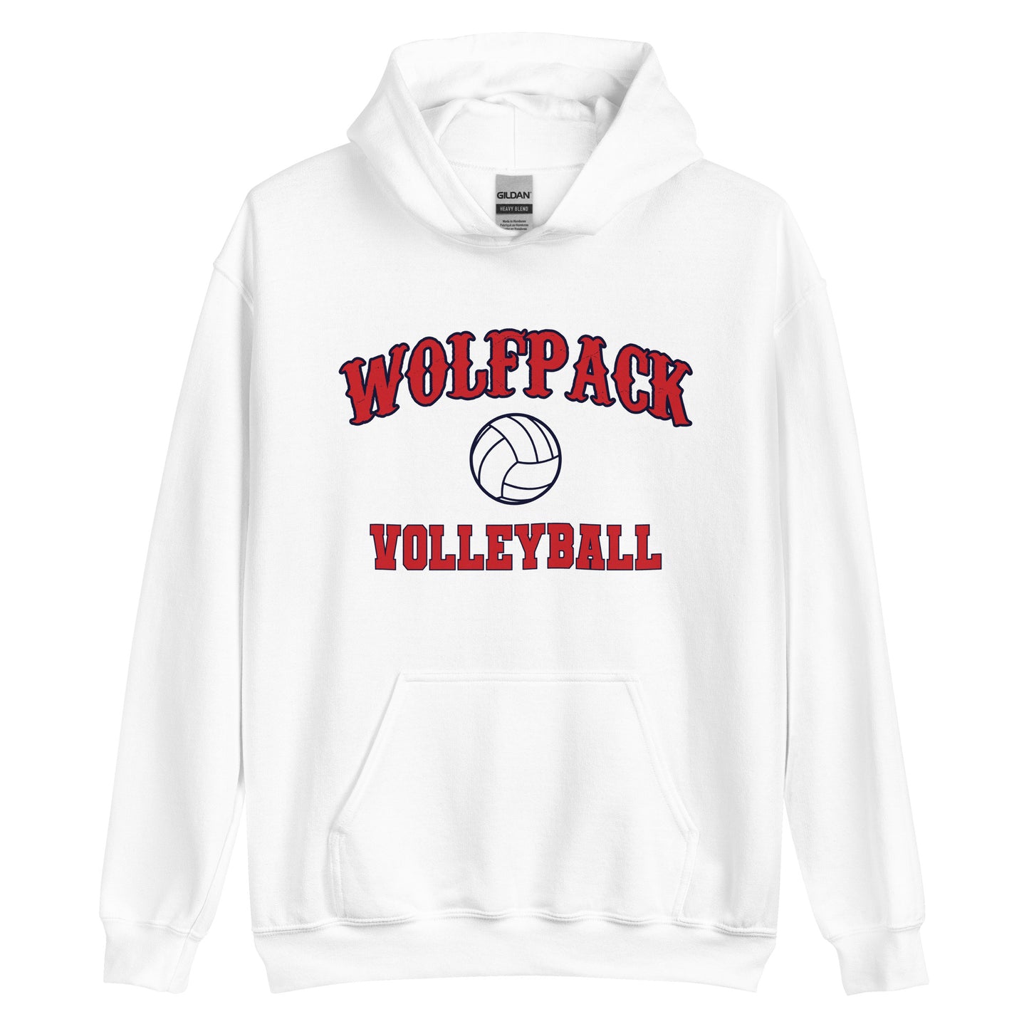 Wolfpack Volleyball Unisex Hoodie