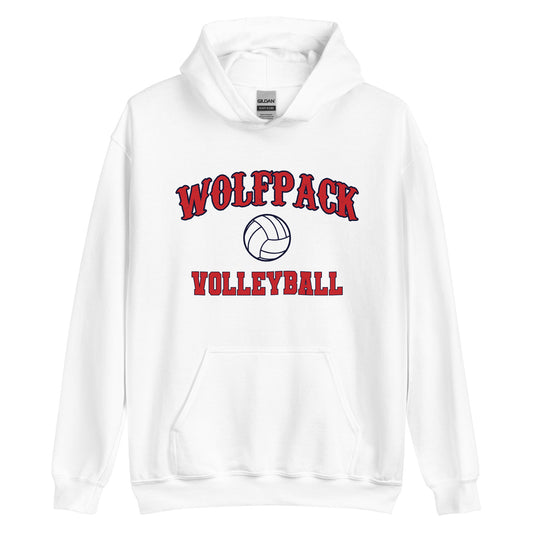Wolfpack Volleyball  Unisex Hoodie