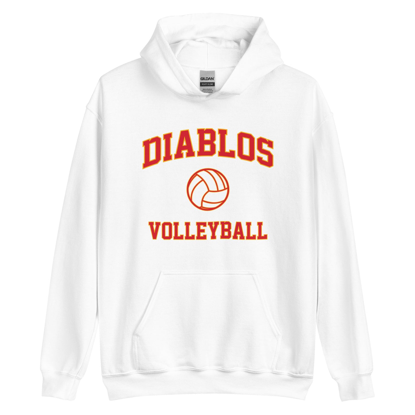 Diablos Volleyball Unisex Hoodie