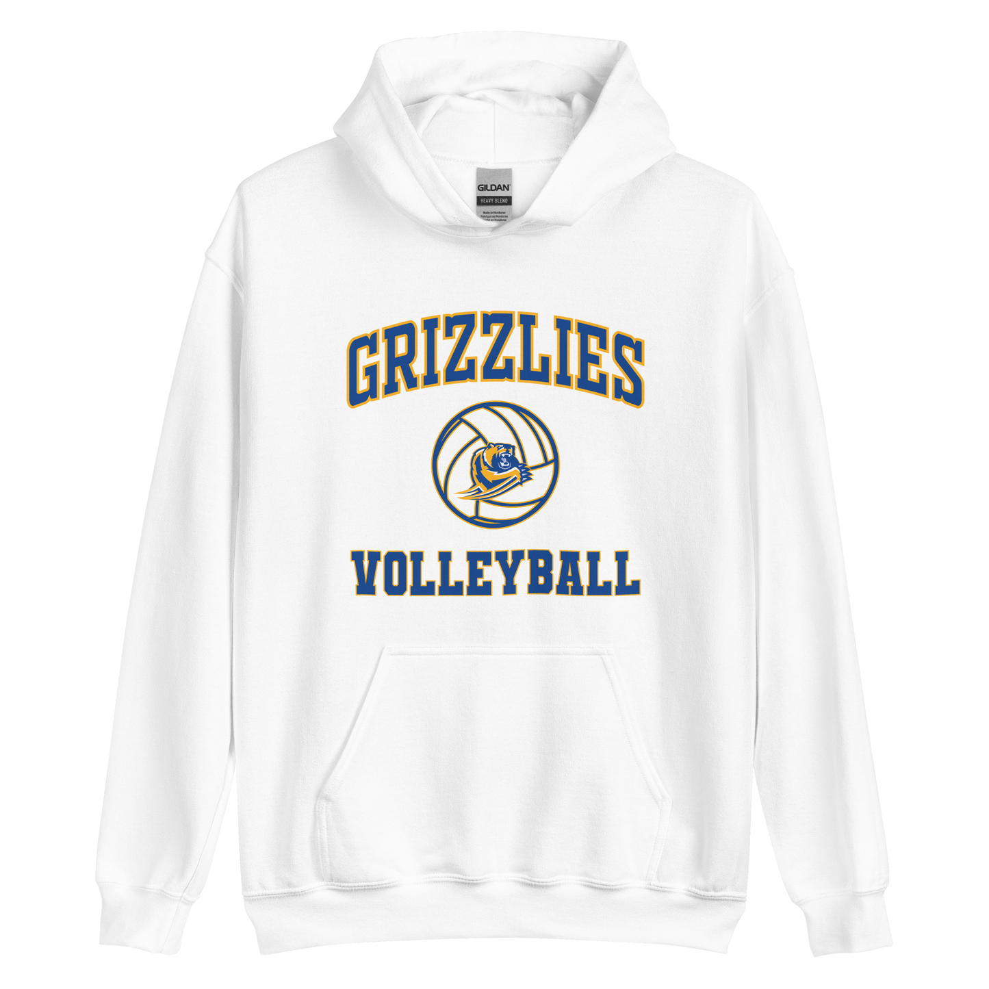 Grizzlies Volleyball Unisex Hoodie