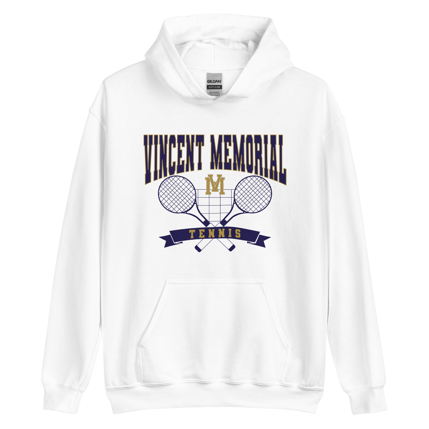 Vincent Memorial Tennis Unisex Hoodie