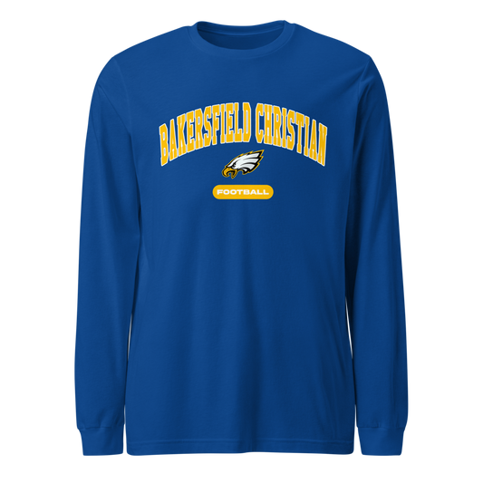 Bakersfield Christian Football Unisex Long Sleeve Tee