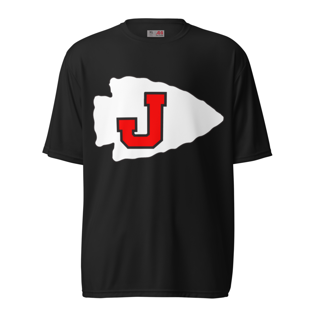 Jennings High School Unisex Performance Crew Neck T-Shirt