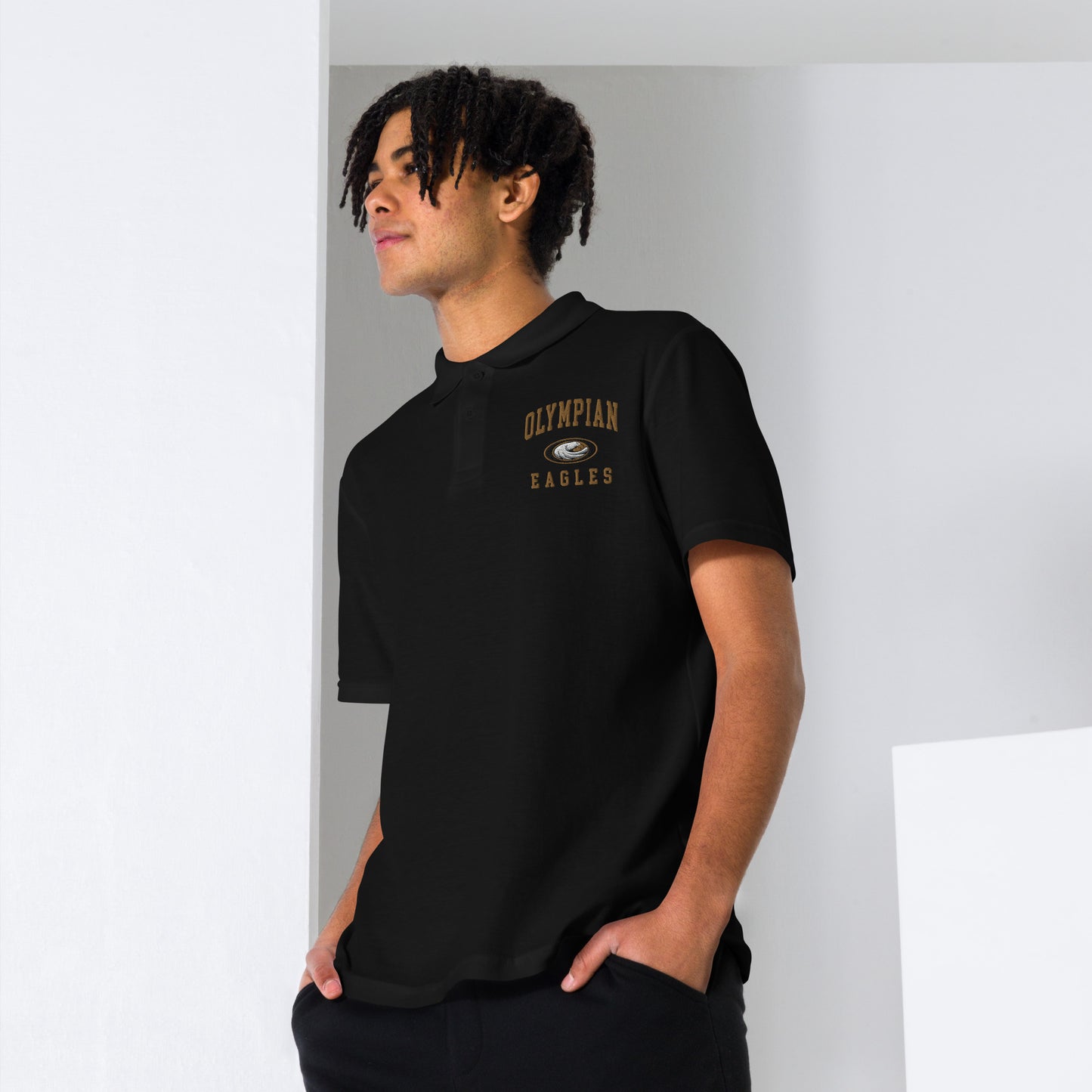 Olympian Eagles Unisex pique polo shirt