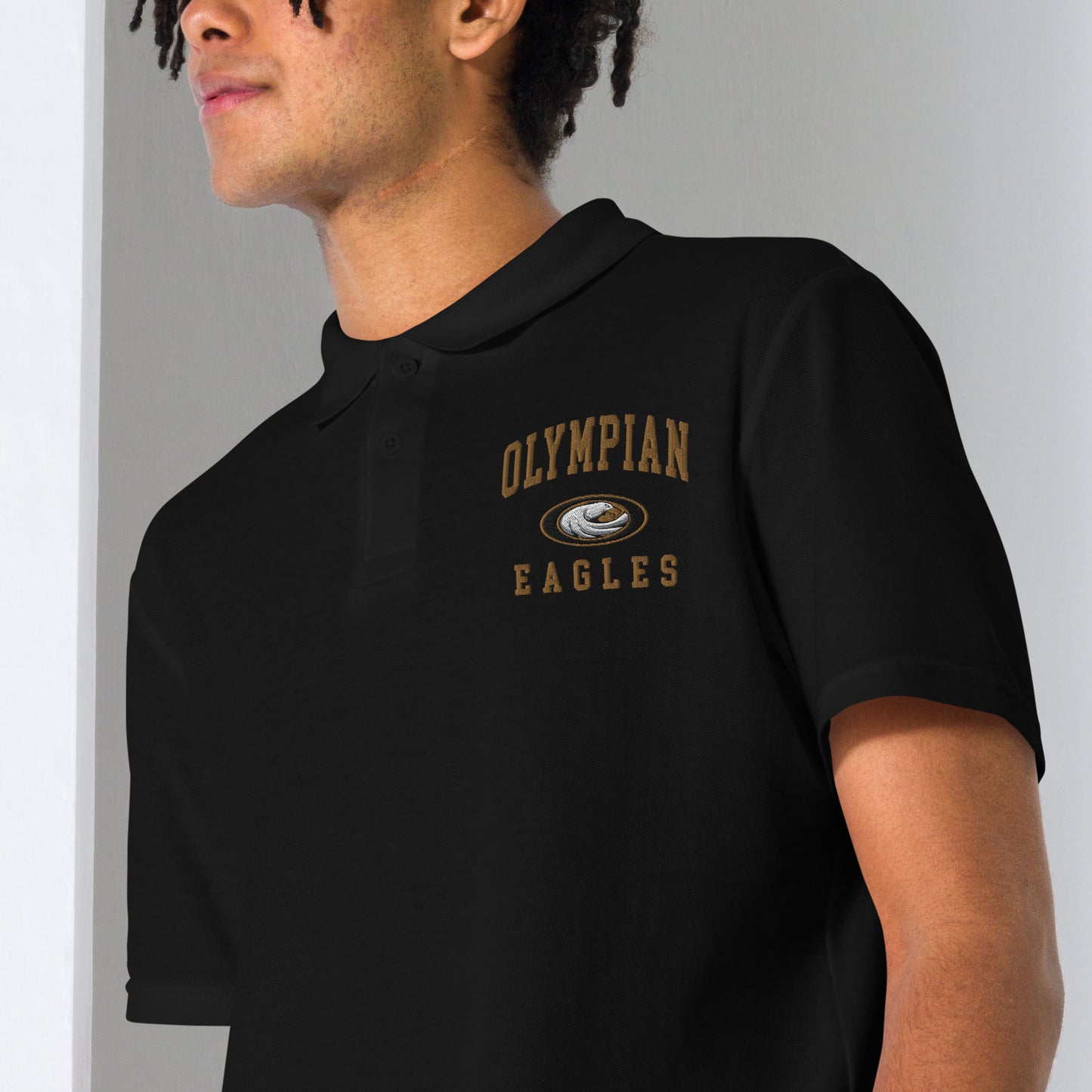 Olympian Eagles Unisex pique polo shirt