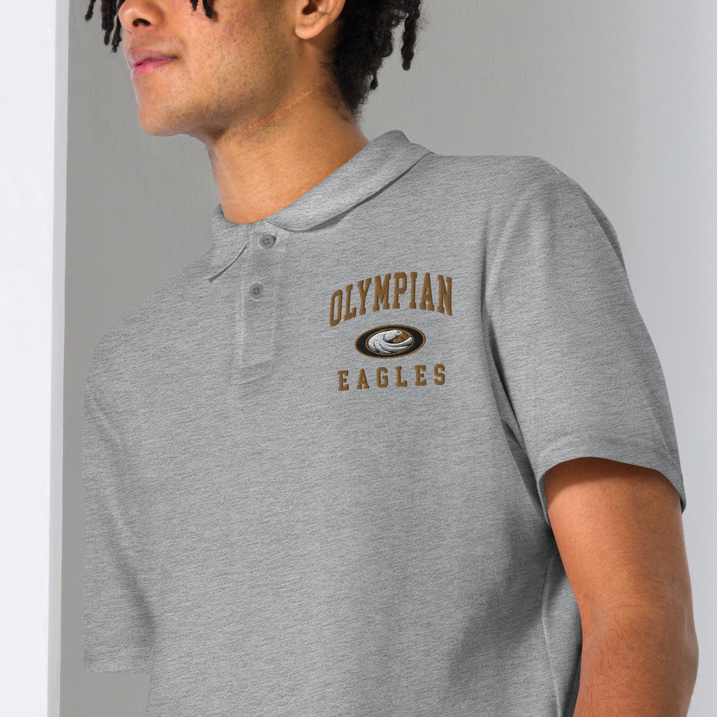 Olympian Eagles Unisex pique polo shirt