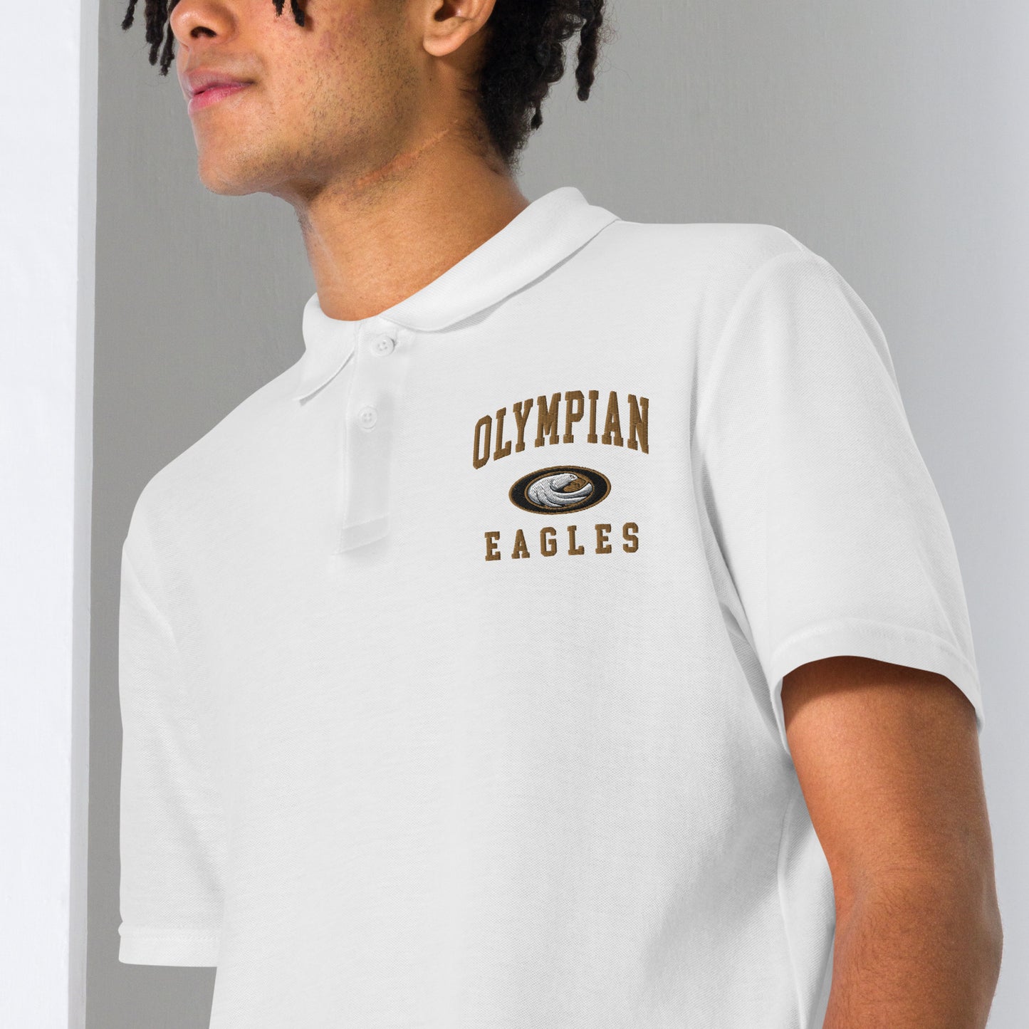 Olympian Eagles Unisex pique polo shirt