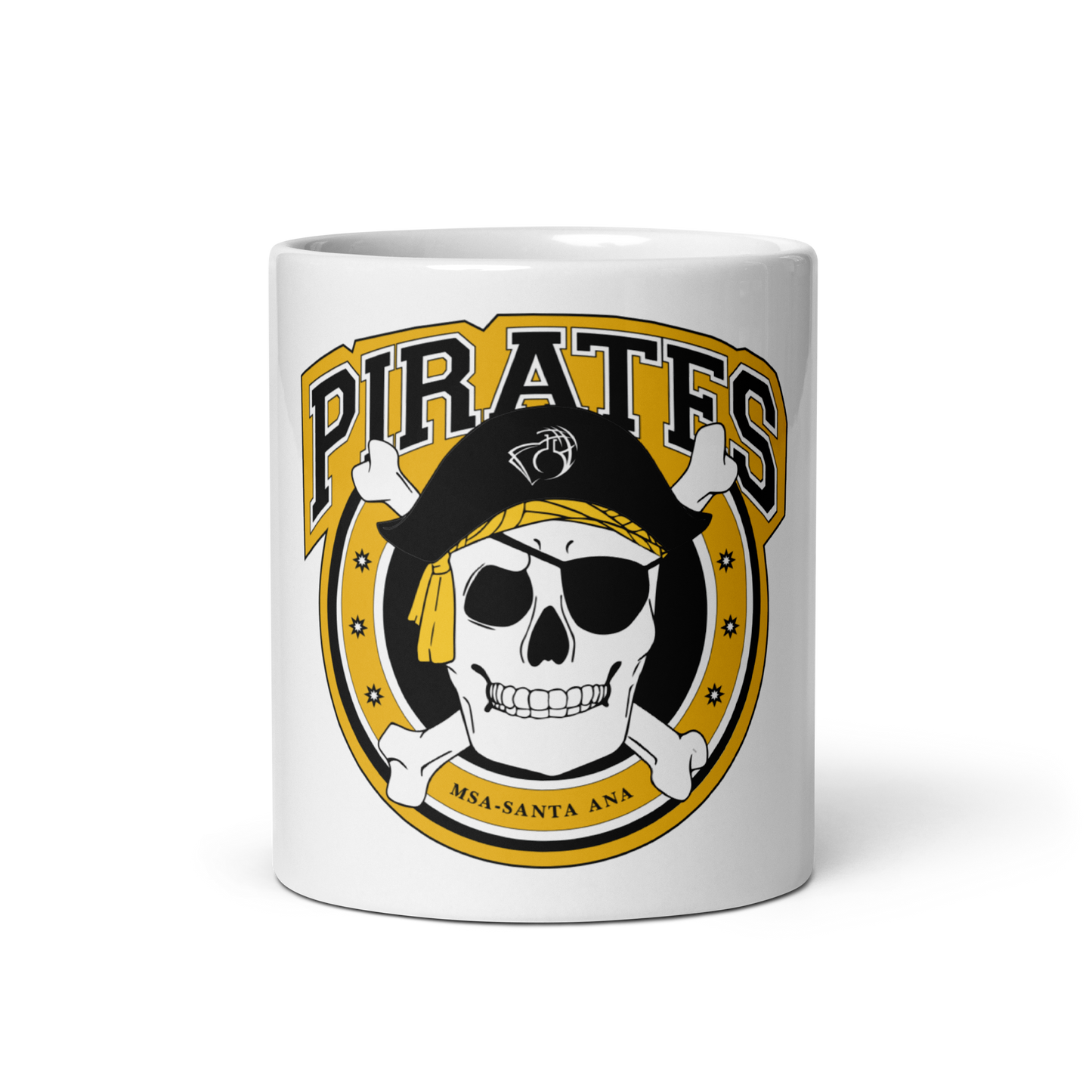 MSA White glossy mug