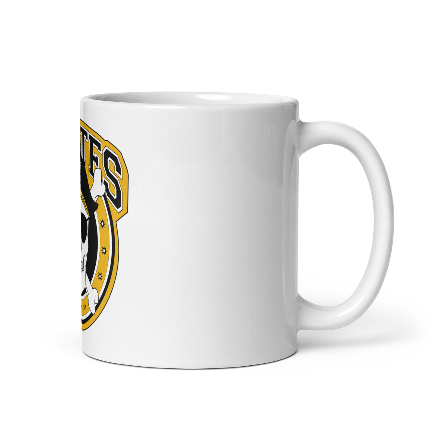 MSA White glossy mug