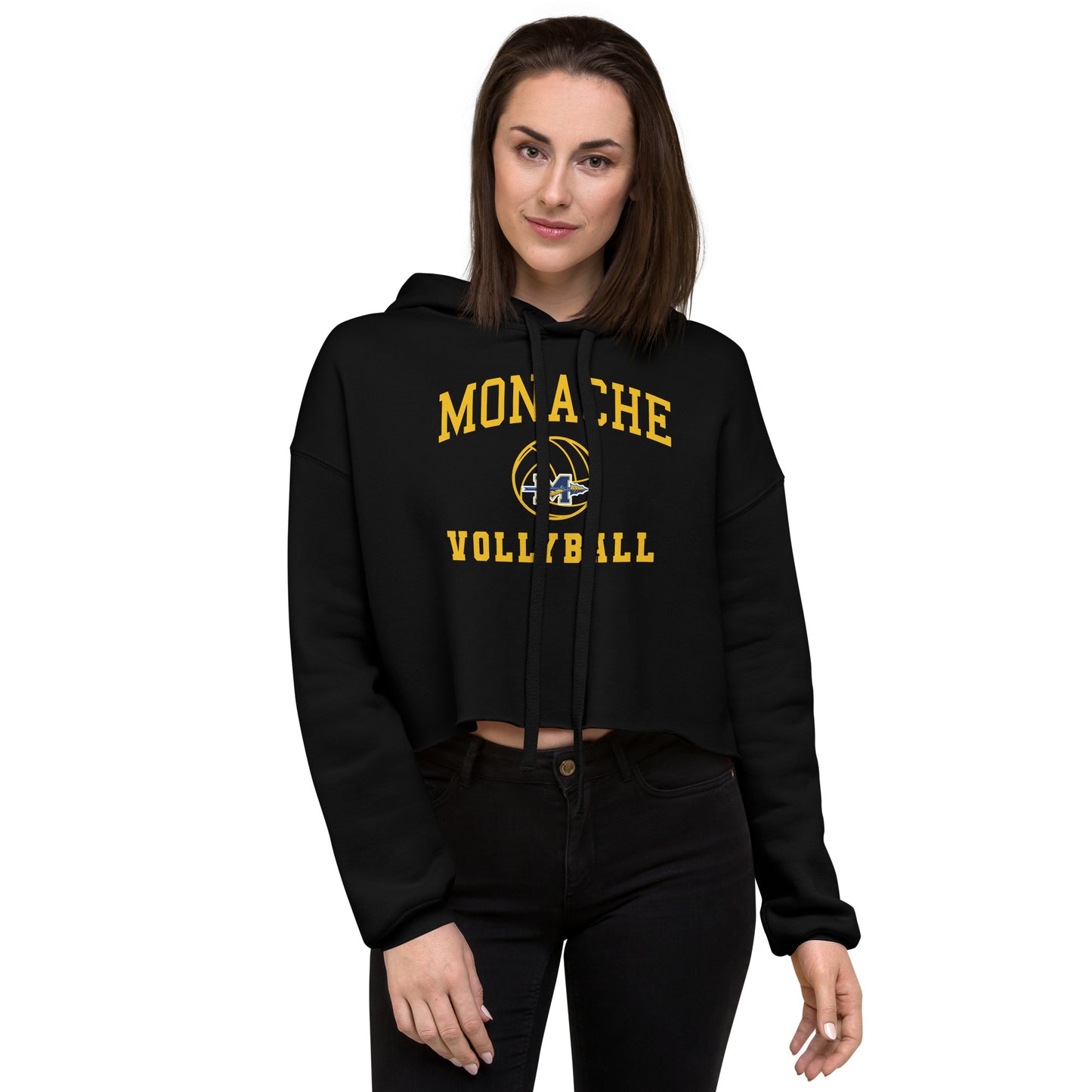 Best Monache High School Crop Hoodie