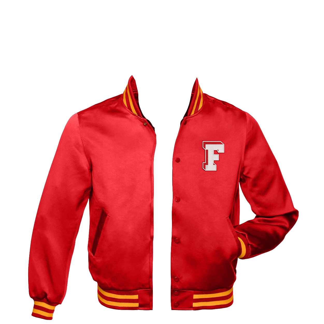 Varsity Made Fallbrook High School CA Bomber Jacket
