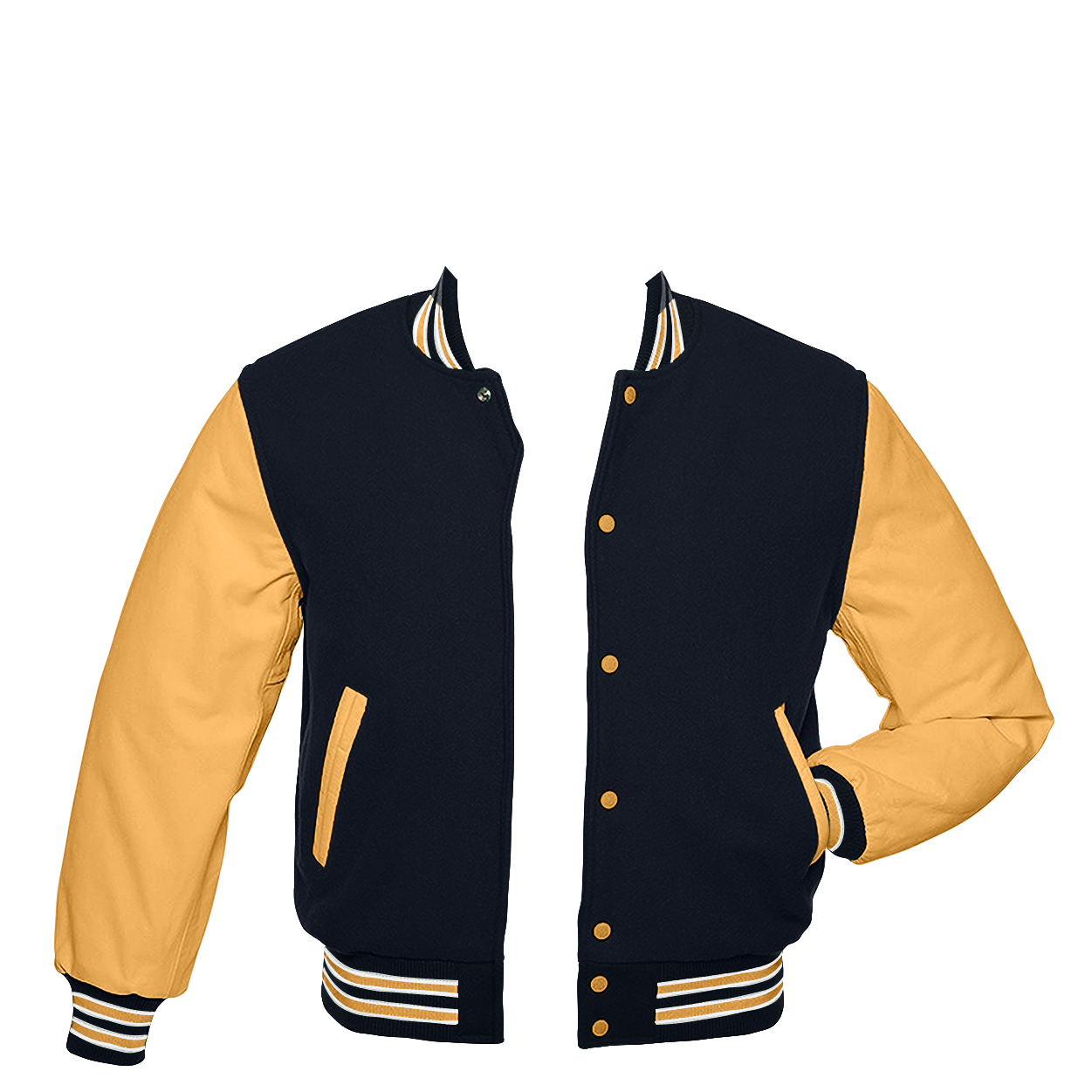 RVCA ルーカ VARSITY LETTERMAN JKT Evan Mock Letterman - Varsity