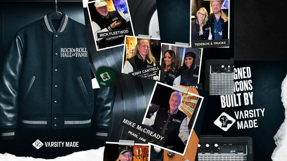 A Look into Varsity Made x Rock & Roll Hall of Fame Collaboration