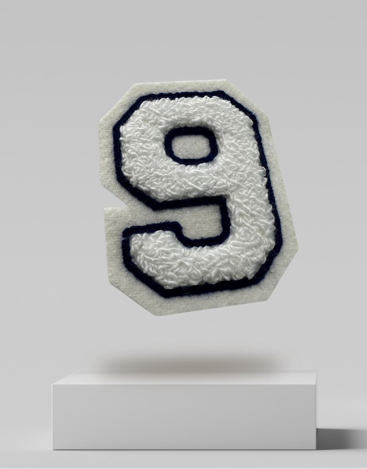 NUMBER PATCH – Varsity Made