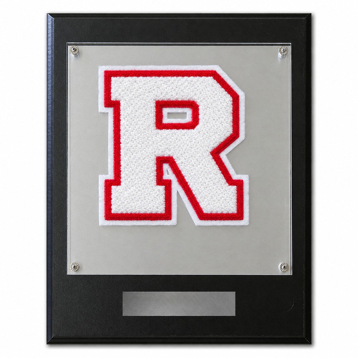 Richland High School (TX) chenille letter plaque