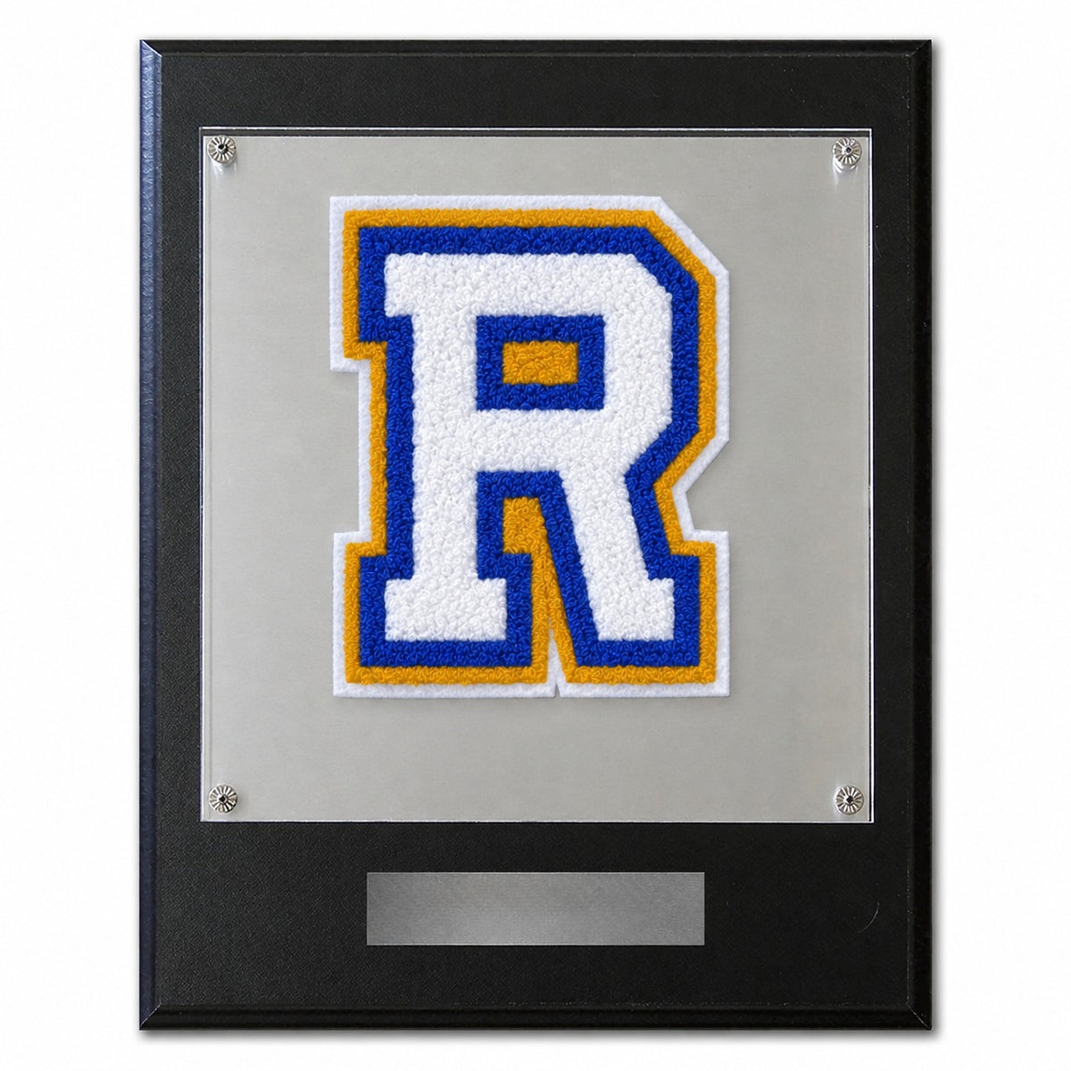 Idea Rise High School (TX) chenille letter plaque