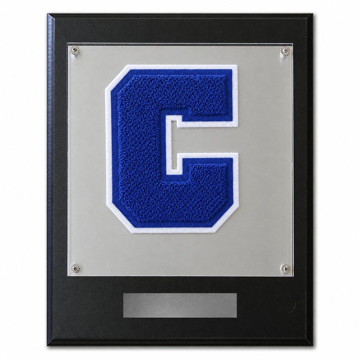 Amon Carter Riverside High School (TX) chenille letter plaque