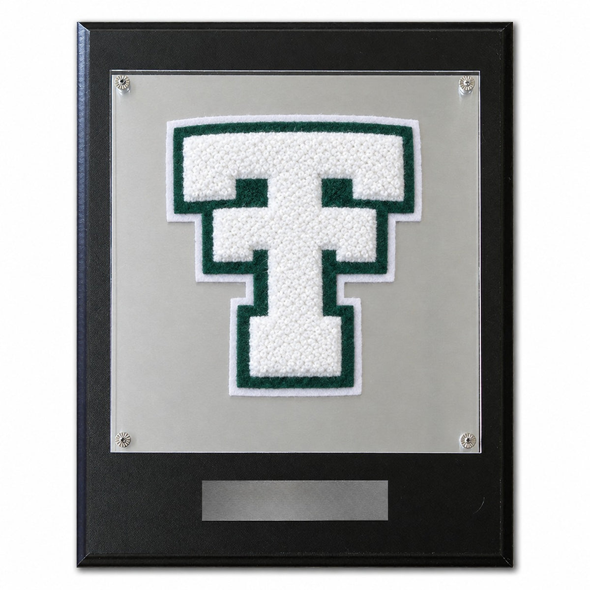 Trimble Technical High School (TX) chenille letter plaque