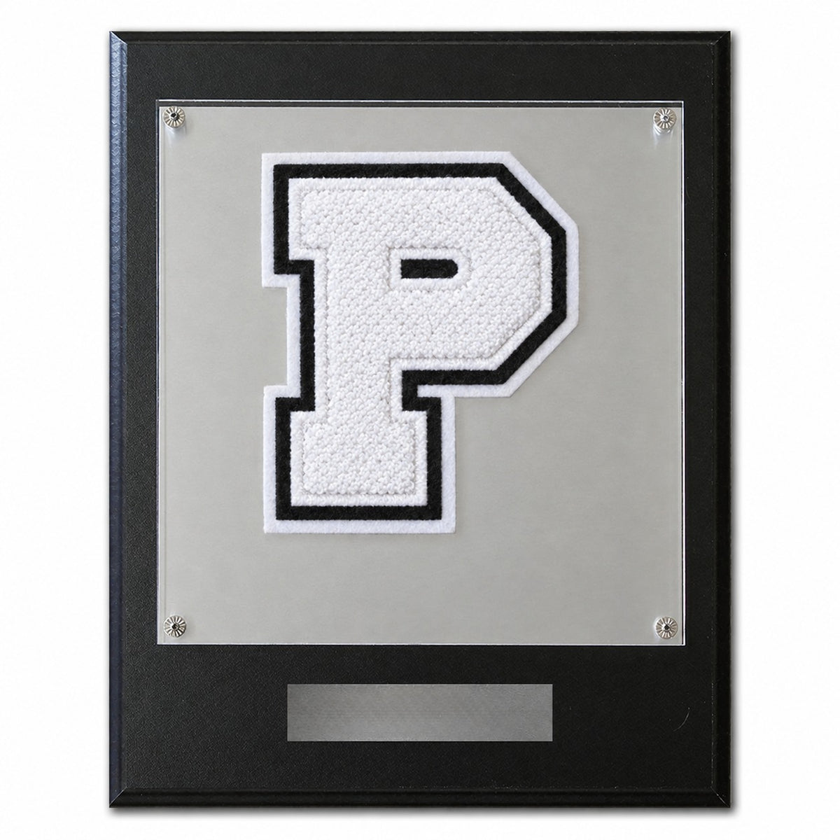Permian High School (TX) chenille letter plaque