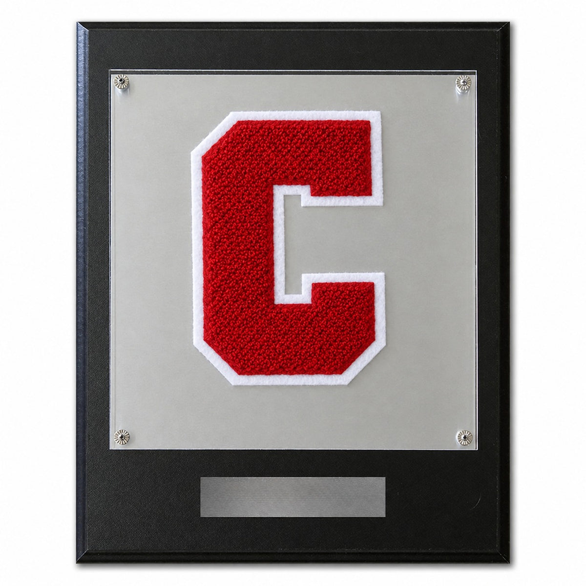 Canyon (TX) High School chenille letter plaque