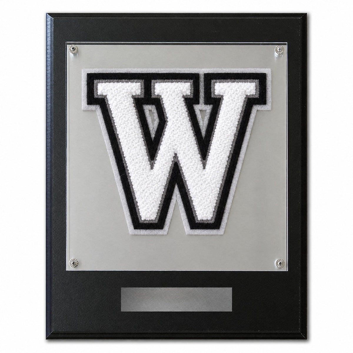 C.C. Winn High School (TX) chenille letter plaque